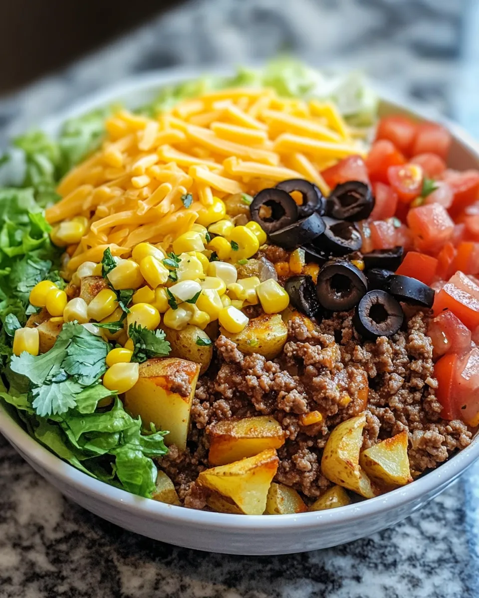Hearty Potato Taco Bowl: The Ultimate Comfort Bite