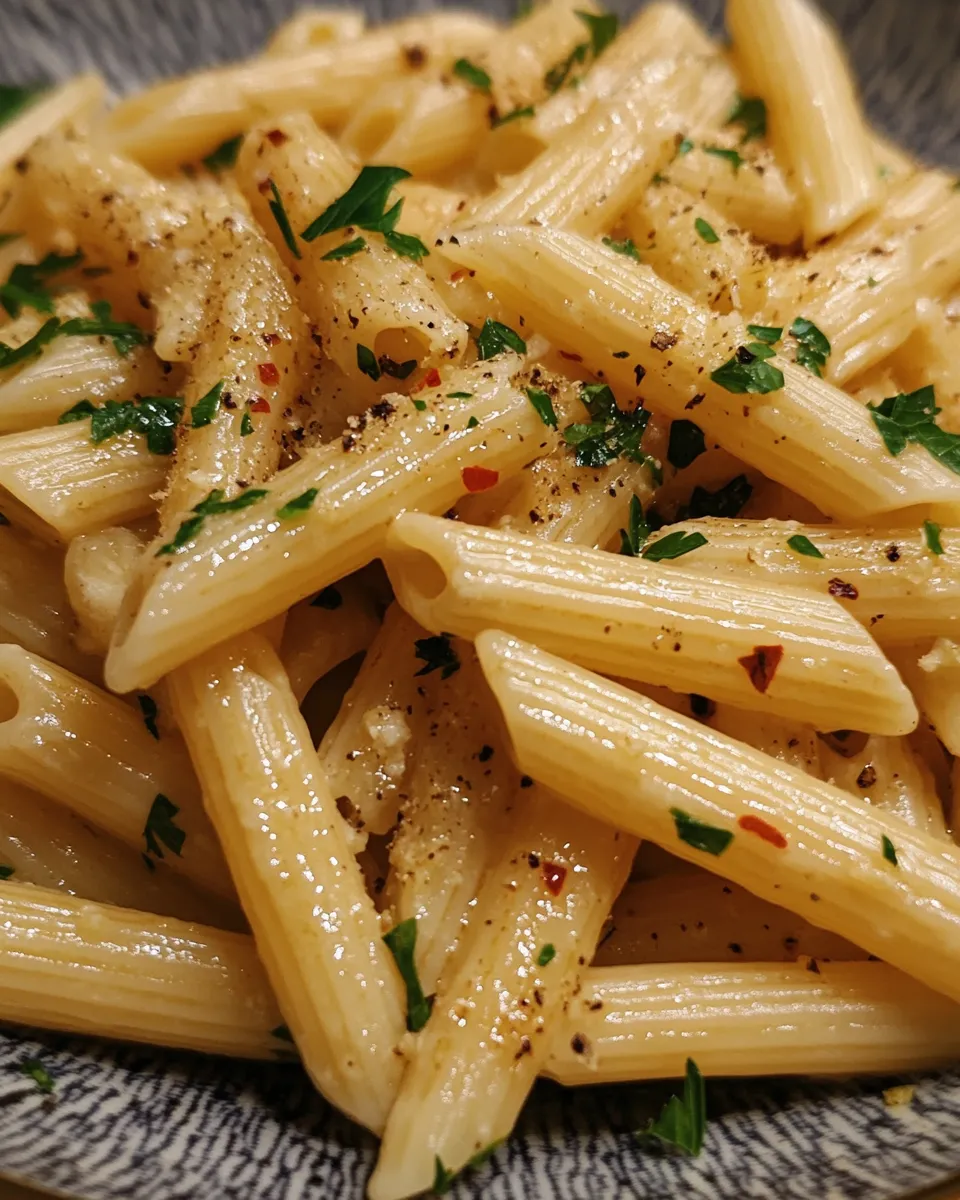 Easy Garlic Penne Pasta: Dinner Magic in Minutes