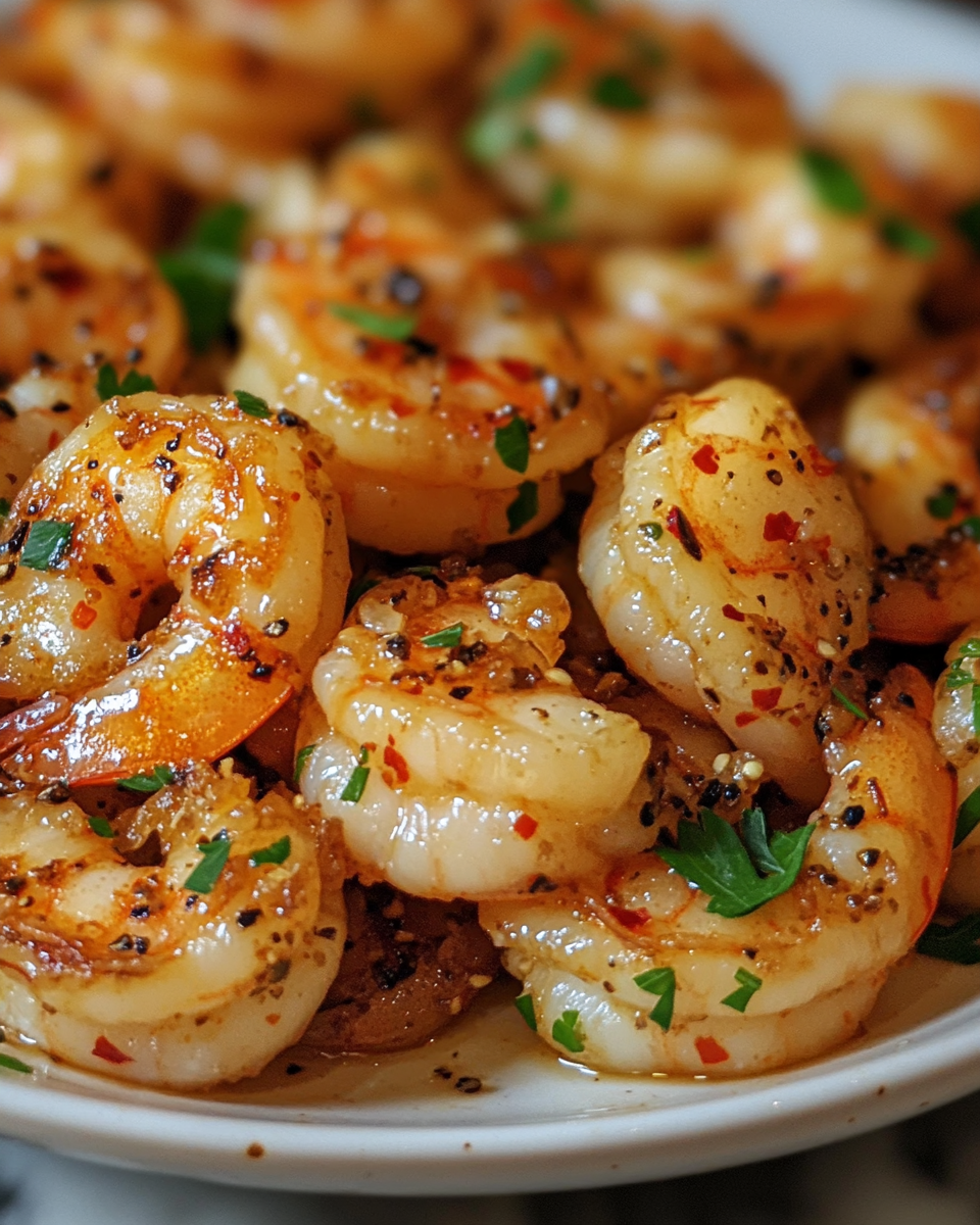 Ultimate High Protein Honey Garlic Shrimp Sweet Savory Power