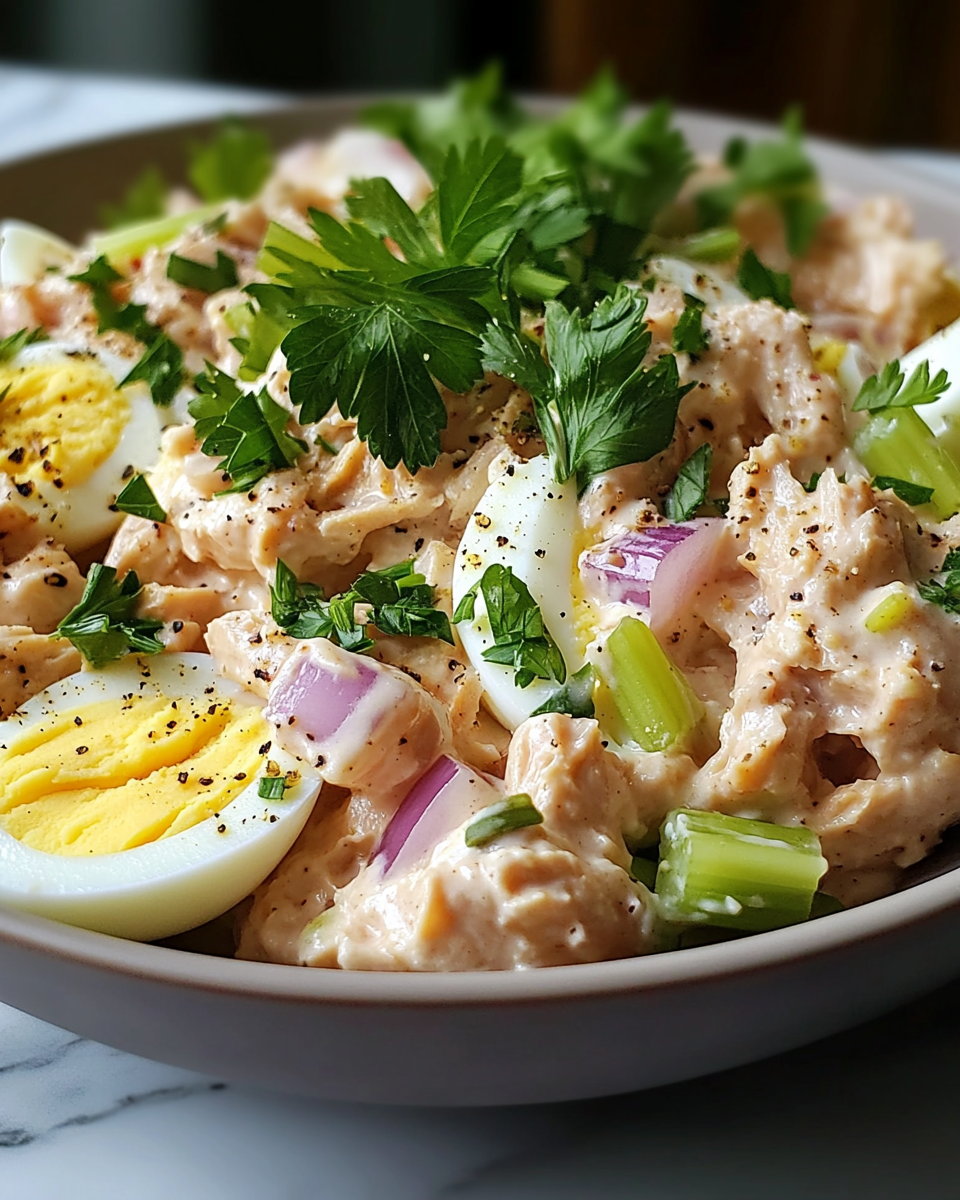 Epic Easy Canned Tuna Egg Salad Recipe Flavor Packed Classic