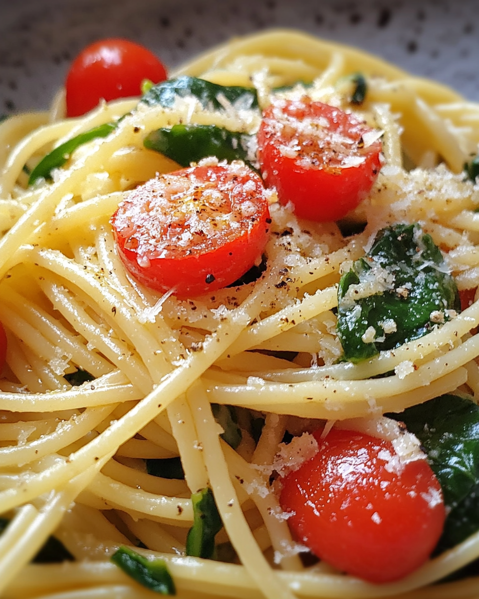 Mouthwatering Quick Spinach Pasta Simple Comfort Bowl
